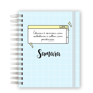 PLANNER  DA PROFESSORA - EDUCAR E SEMEAR COM SABEDORIA AZUL
