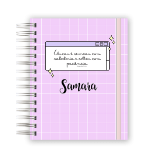 PLANNER  DA PROFESSORA - EDUCAR E SEMEAR COM SABEDORIA ROSA