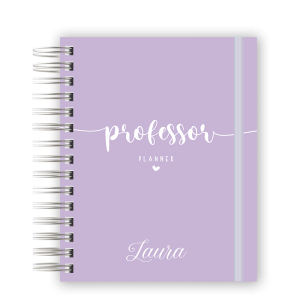 PLANNER  DA PROFESSORA -  LILÁS