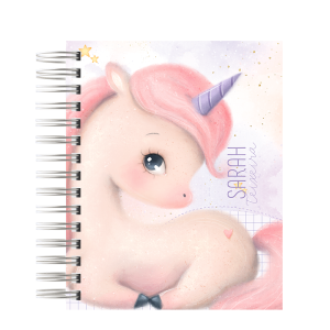 CADERNO COLEGIAL - UNICÓRNIO