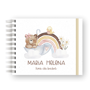 LIVRO DO BEBÊ - ARCO ÍRIS URSINHA
