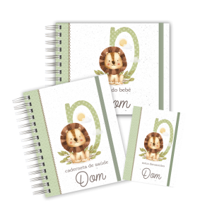 KIT MATERNIDADE AFETIVA - ALFABETO SAFARI BABY