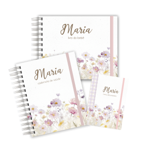KIT MATERNIDADE AFETIVA - FLORAL MARIA