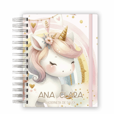 CADERNETA DE SAÚDE - MEU UNICÓRNIO BABY