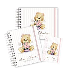 KIT MATERNIDADE MEMÓRIAS - URSINHA FLORAL I