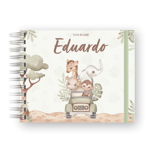 LIVRO DO BEBÊ - SAFARI BABY