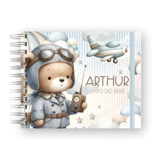 LIVRO DO BEBÊ - URSINHO BABY AVIADOR