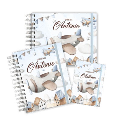 KIT MATERNIDADE MEMÓRIAS - AVIÃO