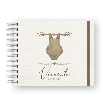 LIVRO DO BEBÊ -  BABY BOY BOHO