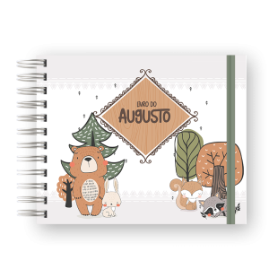 LIVRO DO BEBÊ - BOSQUE