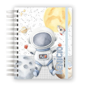 CADERNETA DE SAÚDE - ASTRONAUTA MENINO