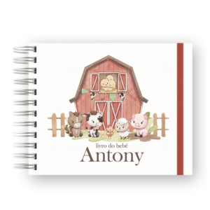 LIVRO DO BEBÊ - FAZENDINHA BABY
