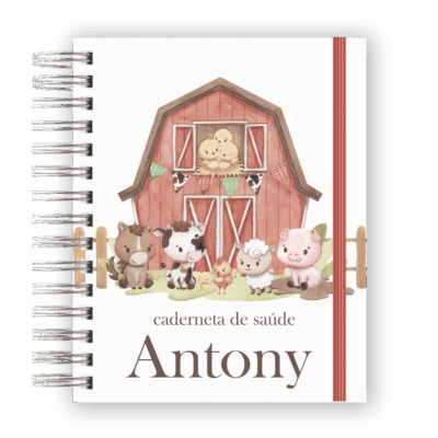 CADERNETA DE SAÚDE - FAZENDINHA BABY