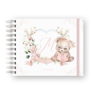 LIVRO DO BEBÊ - MONOGRAMA URSINHA