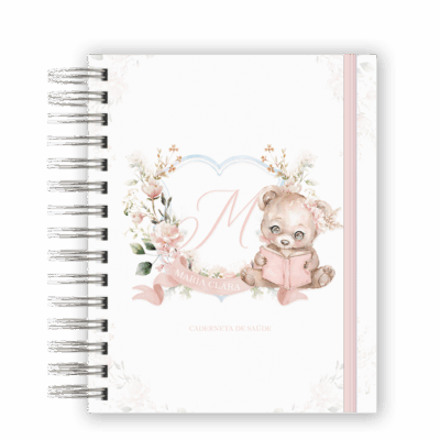 CADERNETA DE SAÚDE - MONOGRAMA URSINHA