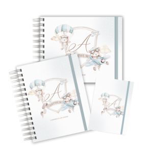KIT MATERNIDADE AFETIVA - MONOGRAMA URSINHO AVIADOR