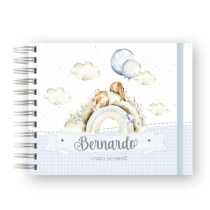 LIVRO DO BEBÊ -  COELHINHO BABY BOY
