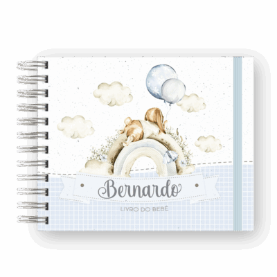 LIVRO DO BEBÊ -  COELHINHO BABY BOY