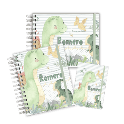 KIT MATERNIDADE MEMÓRIAS - DINOSSAURO