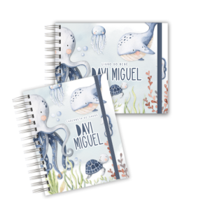 KIT BABY -  FUNDO DO MAR AQUARELA