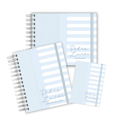 KIT MATERNIDADE MEMÓRIAS - NEUTRO AZUL