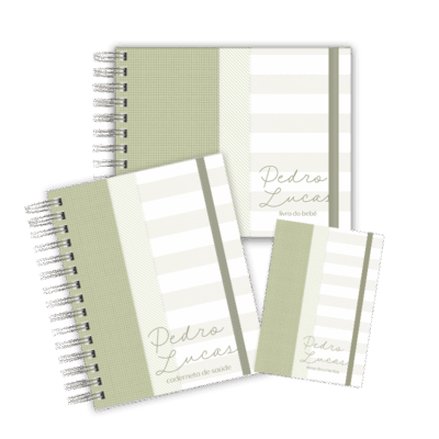 KIT MATERNIDADE MEMÓRIAS - NEUTRO VERDE