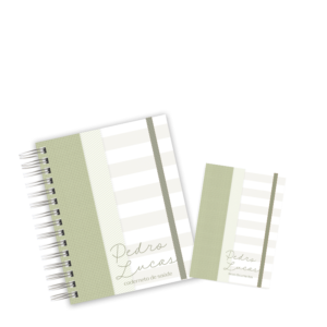 CADERNETA + PORTA DOCUMENTOS - NEUTRO VERDE