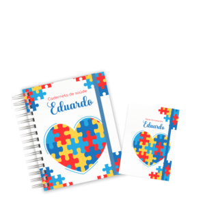 CADERNETA + PORTA DOCUMENTOS - AUTISMO
