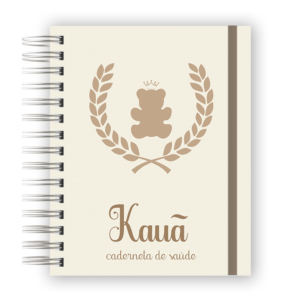 CADERNETA DE SAÚDE - URSINHO PRINCÍPE MINIMALISTA