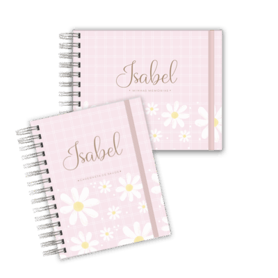 KIT BABY - MARGARIDAS ROSA