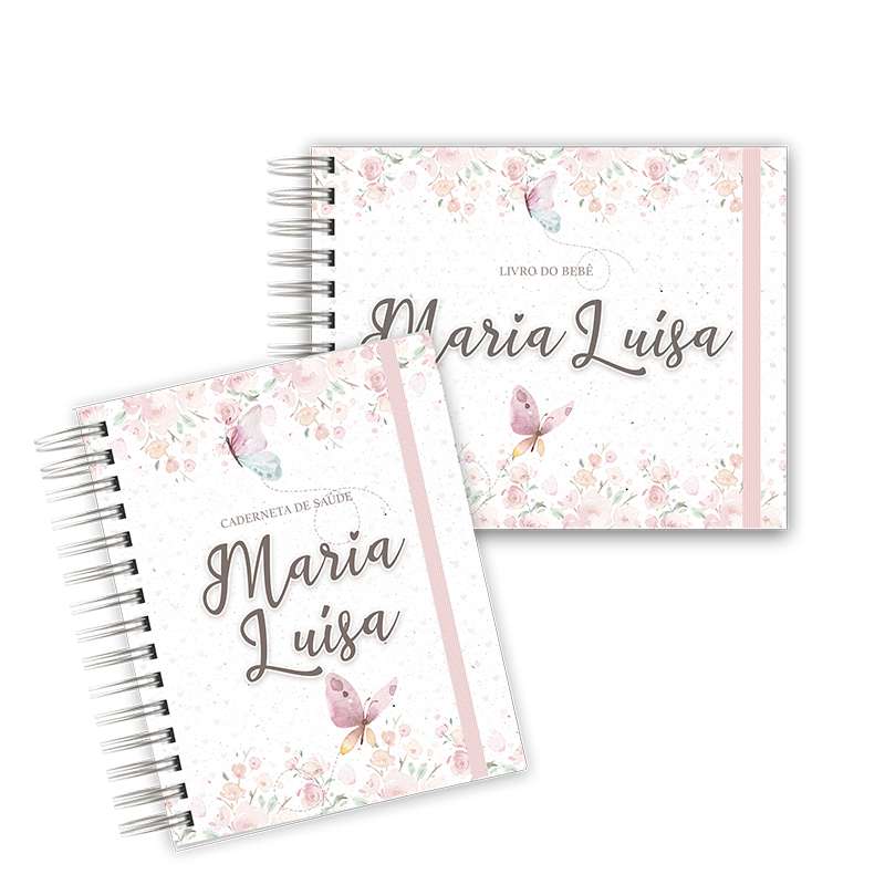 KIT BABY - BORBOLETA FLORAL