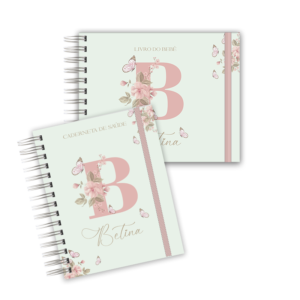 KIT BABY - ALFABETO BORBOLETA VERDE