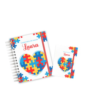 CADERNETA + PORTA DOCUMENTOS - AUTISMO