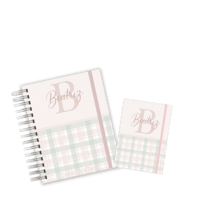 CADERNETA + PORTA DOCUMENTOS - CLÁSSICO ROSÉ