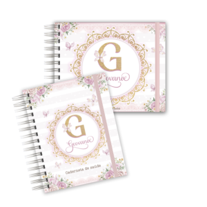 KIT BABY - ALFABETO REALEZA FLORAL