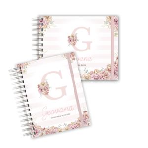 KIT BABY - ALFABETO LINHO FLORAL