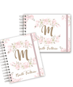 KIT BABY - ALFABETO FLORAL