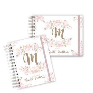 KIT BABY - ALFABETO FLORAL