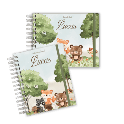 KIT BABY - BOSQUE AQUARELA