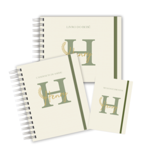 KIT MATERNIDADE AFETIVA - MONOGRAMA