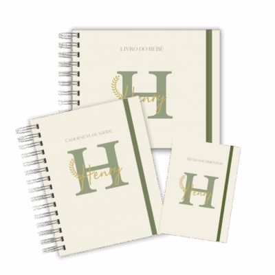 KIT MATERNIDADE MEMÓRIAS - MONOGRAMA