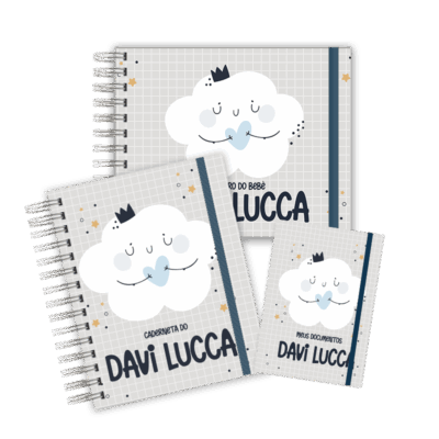 KIT MATERNIDADE MEMÓRIAS - NUVEM