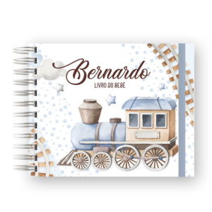 LIVRO DO BEBÊ - TREM