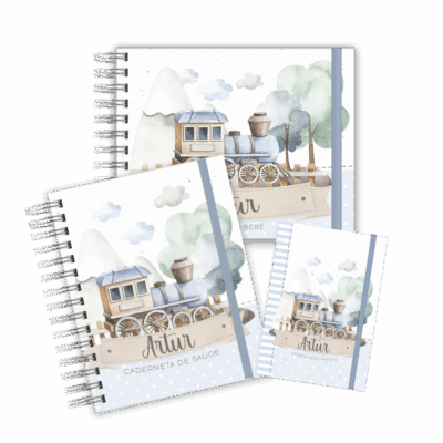 KIT MATERNIDADE MEMÓRIAS - TRENZINHO