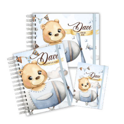 KIT MATERNIDADE MEMÓRIAS - URSINHO AVIADOR