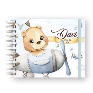 LIVRO DO BEBÊ - URSINHO AVIADOR