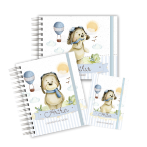 KIT MATERNIDADE AFETIVA - URSINHO AVIADOR CUTE