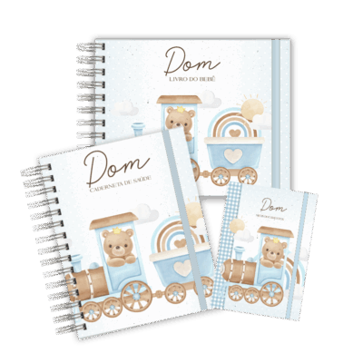 KIT MATERNIDADE MEMÓRIAS - URSINHO NO TREM
