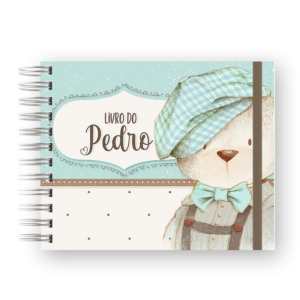 LIVRO DO BEBÊ - URSINHO VINTAGE