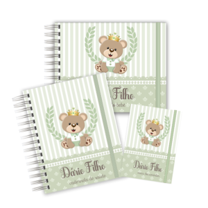KIT MATERNIDADE AFETIVA - URSINHO PRINCIPE VERDE